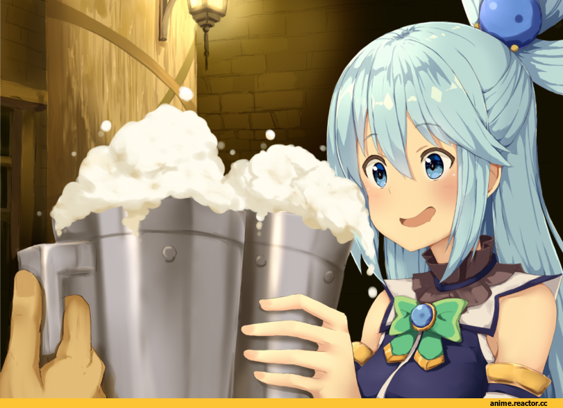 Aqua (KonoSuba), KonoSuba, ame., Anime