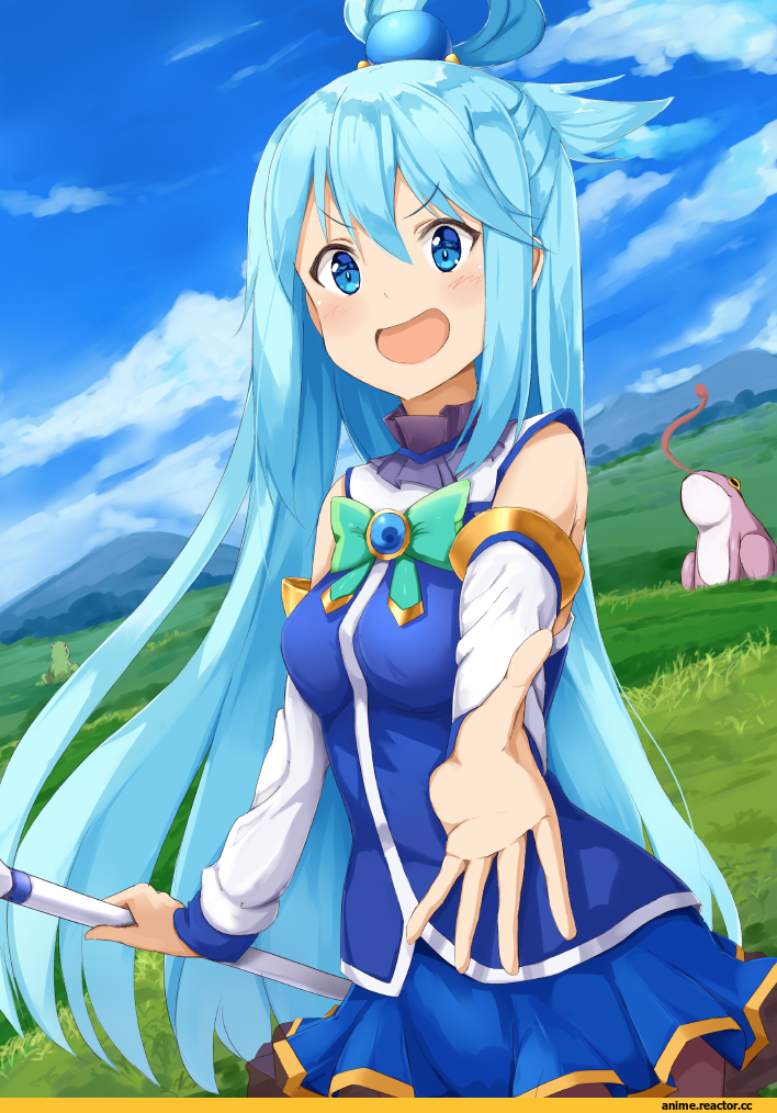 KonoSuba, Aqua (KonoSuba), ame., Anime