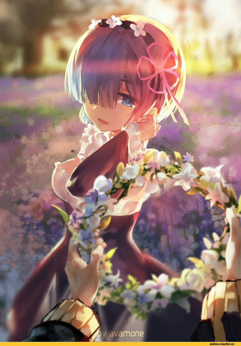 Re Zero Kara Hajimeru Isekai Seikatsu, Rem (re zero), Anime Art, Avamone, Anime