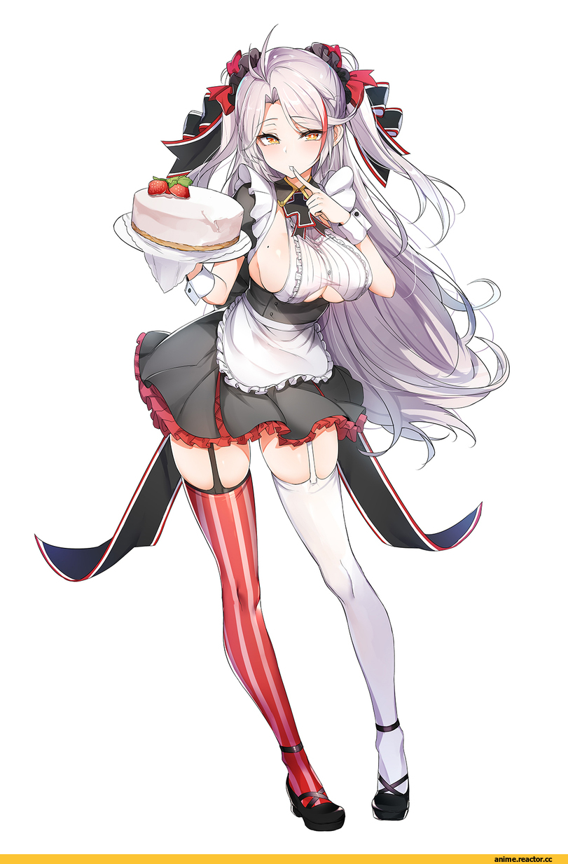 Prinz Eugen (Azur Lane), Azur Lane, Anime Ero, Maid, luse maonang, Anime Art, artist, Anime