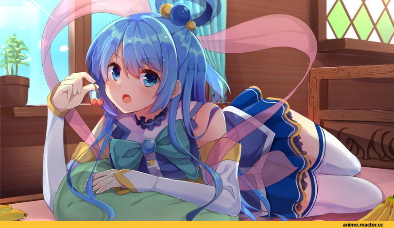 KonoSuba, Aqua (KonoSuba), hopepe, Anime