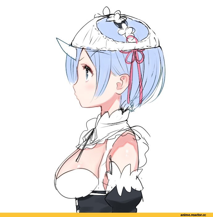 Re Zero Kara Hajimeru Isekai Seikatsu, Rem (re zero), Yasuyuki, Anime Art, Anime Sketch, Anime