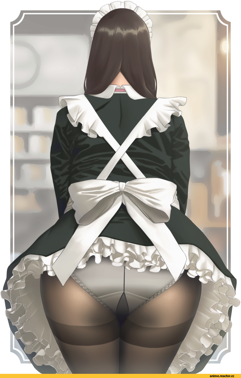 AO, Maid, Anime Ero Pantsu, Anime Ero, oshiri, ryokucha michi, Anime