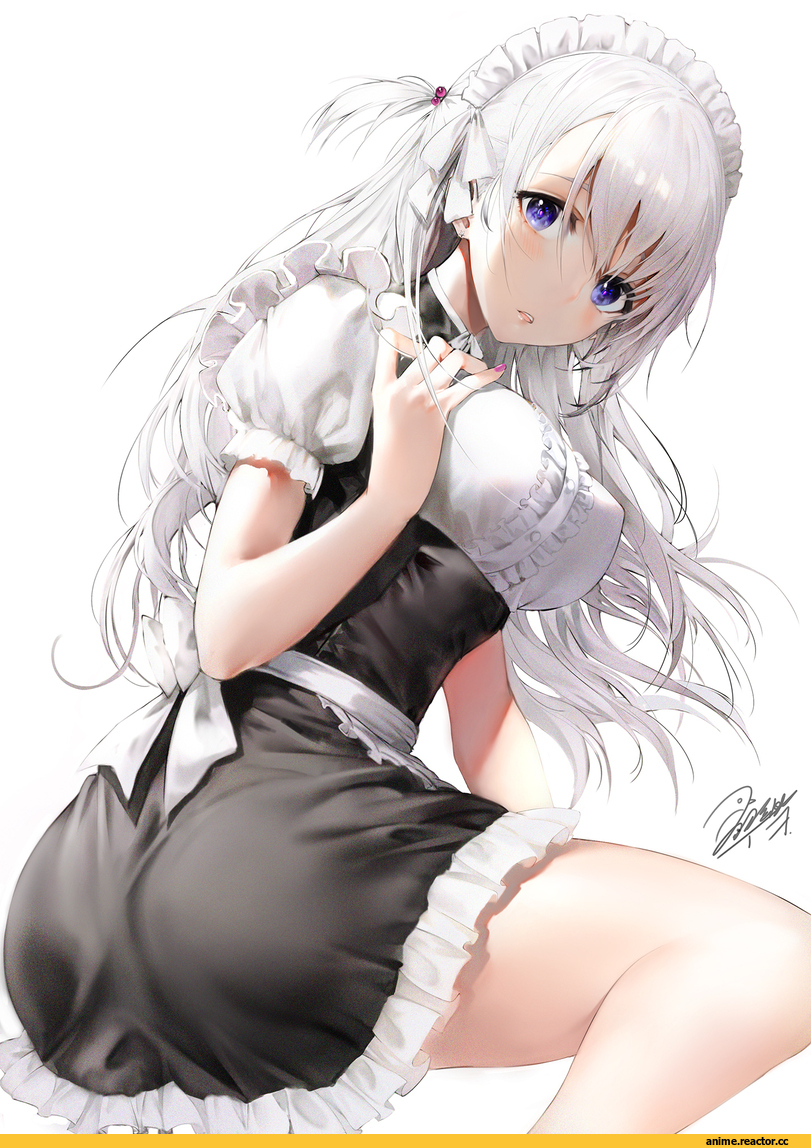 haori iori, artist, Anime Art, AO, Maid, Anime