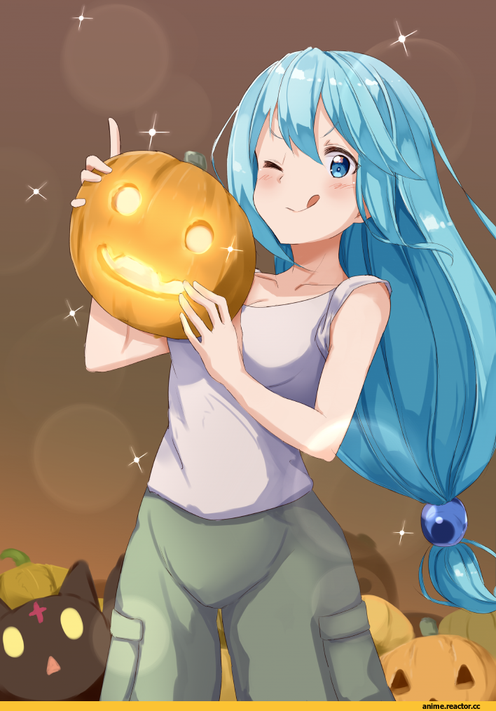 KonoSuba, Aqua (KonoSuba), ame., Anime Halloween, Anime