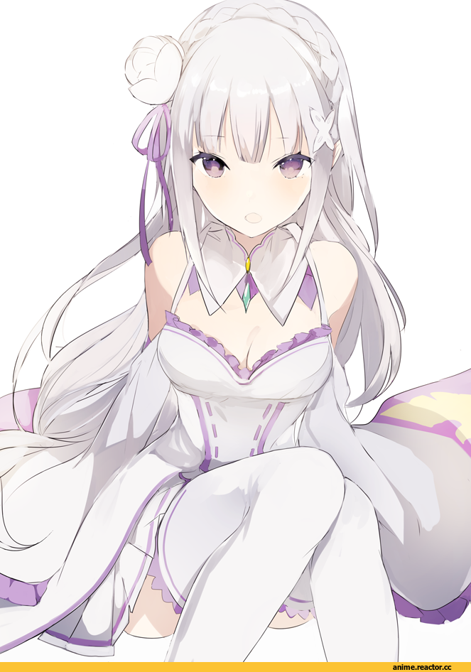 Emilia (re zero), Re Zero Kara Hajimeru Isekai Seikatsu, Lp (Hamasa00), Anime Art, Anime