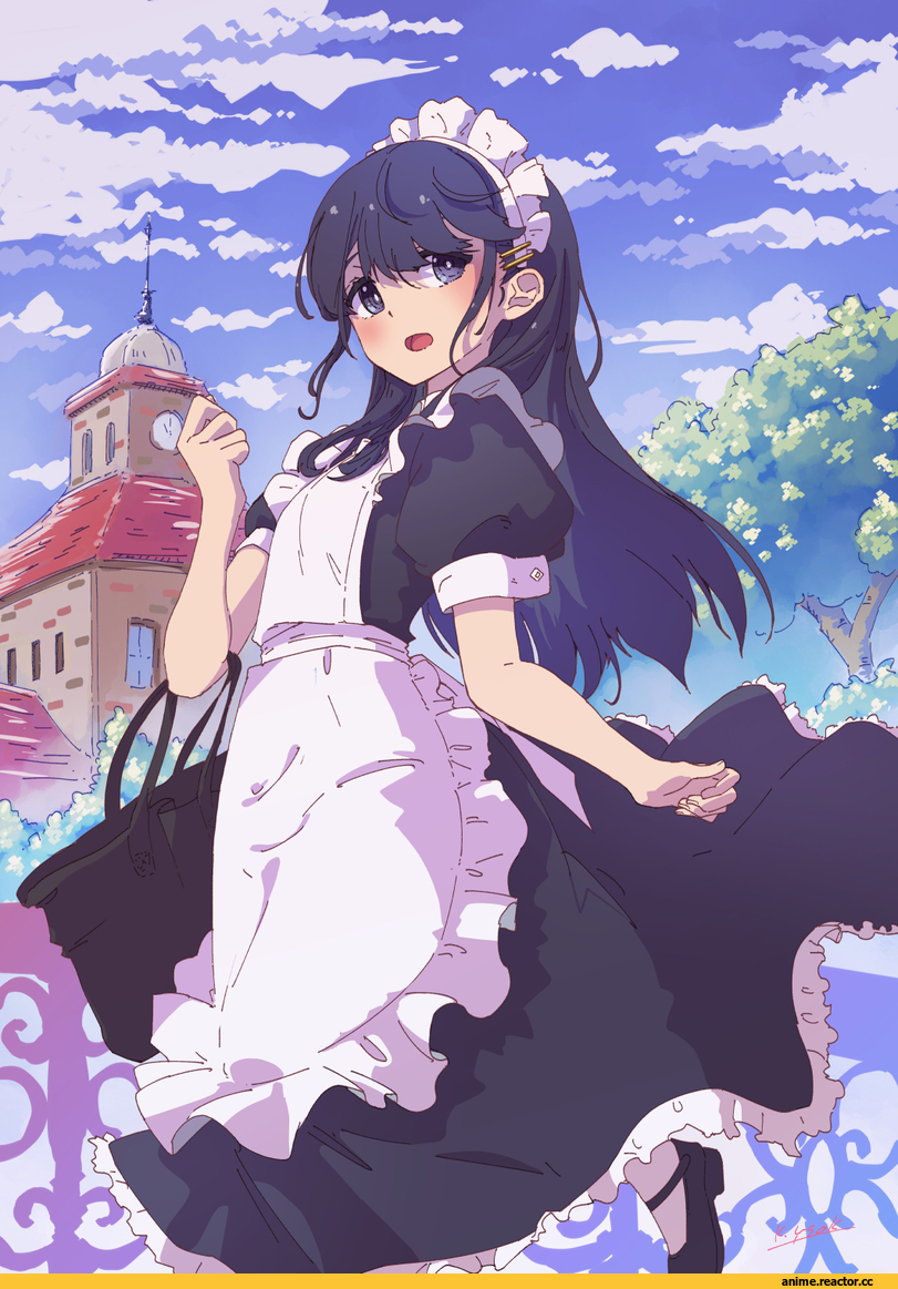 Maid, Anime Original, kagawa yuusaku, Anime Art, artist, Anime