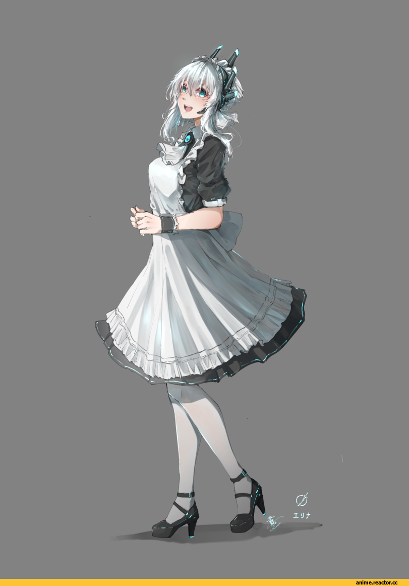 Anime Art, artist, suiiryu, Maid, Anime