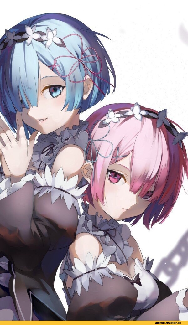 Re Zero Kara Hajimeru Isekai Seikatsu, Rem (re zero), Ram (Re Zero), Anime Art, Anime