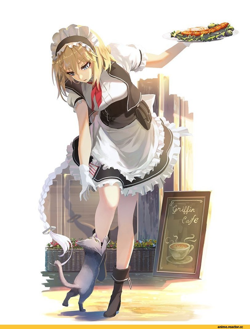 vikpie, G36 (Girls Frontline), Girls Frontline, Maid, Anime