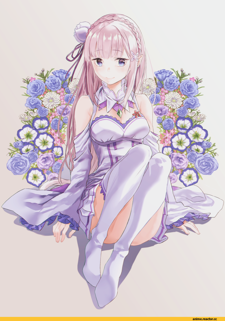 Emilia (re zero), Re Zero Kara Hajimeru Isekai Seikatsu, umiyama, Anime