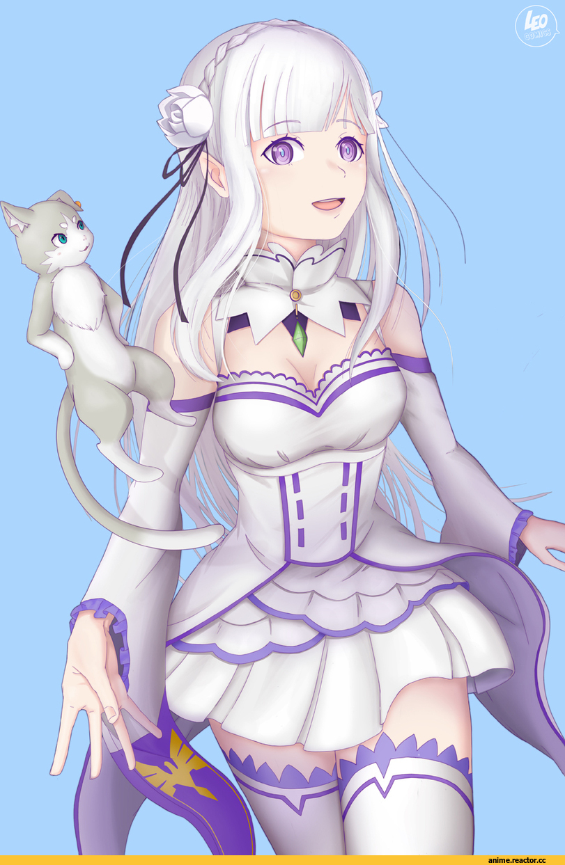 Re Zero Kara Hajimeru Isekai Seikatsu, Emilia (re zero), Pack (re zero), Hoel-ART, Anime