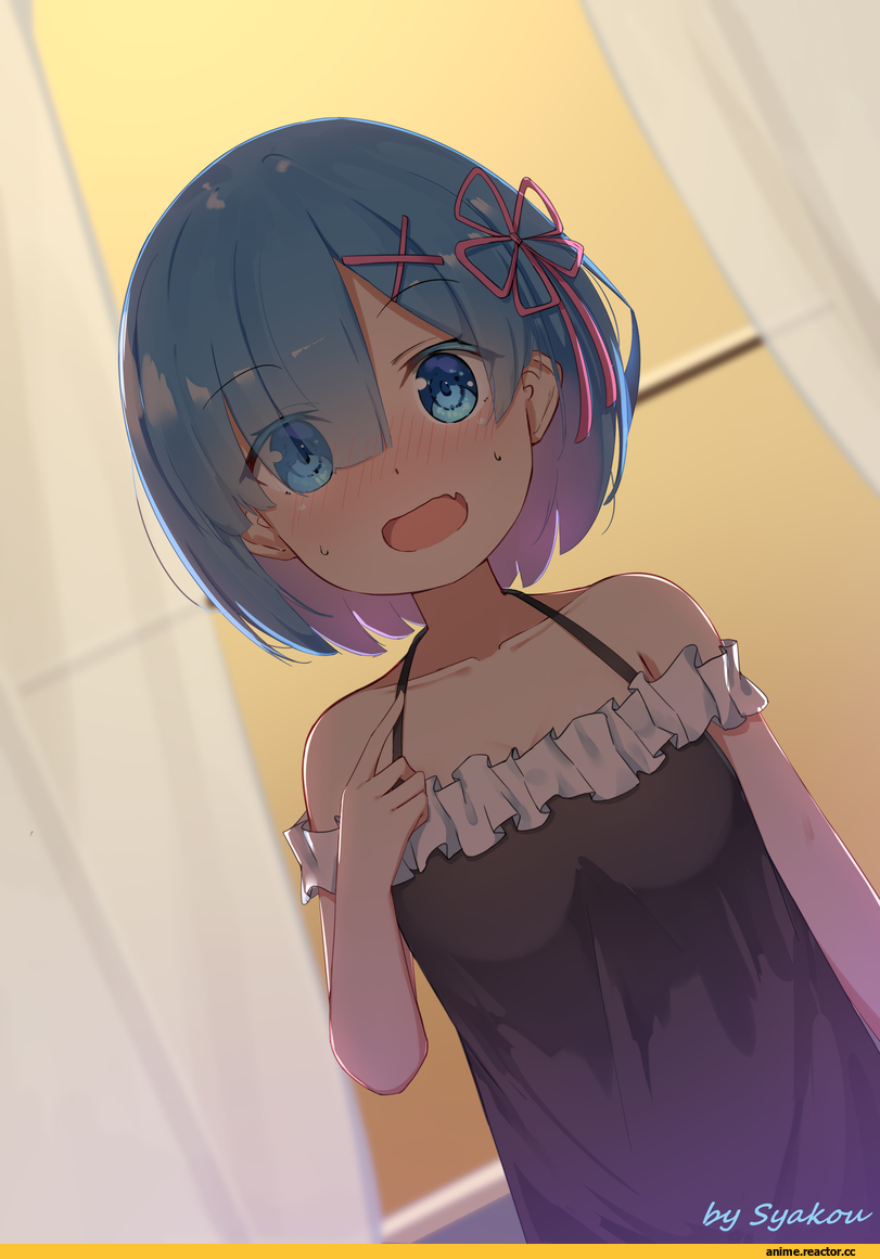 Anime Art, Rem (re zero), Re Zero Kara Hajimeru Isekai Seikatsu, Syakou, Anime