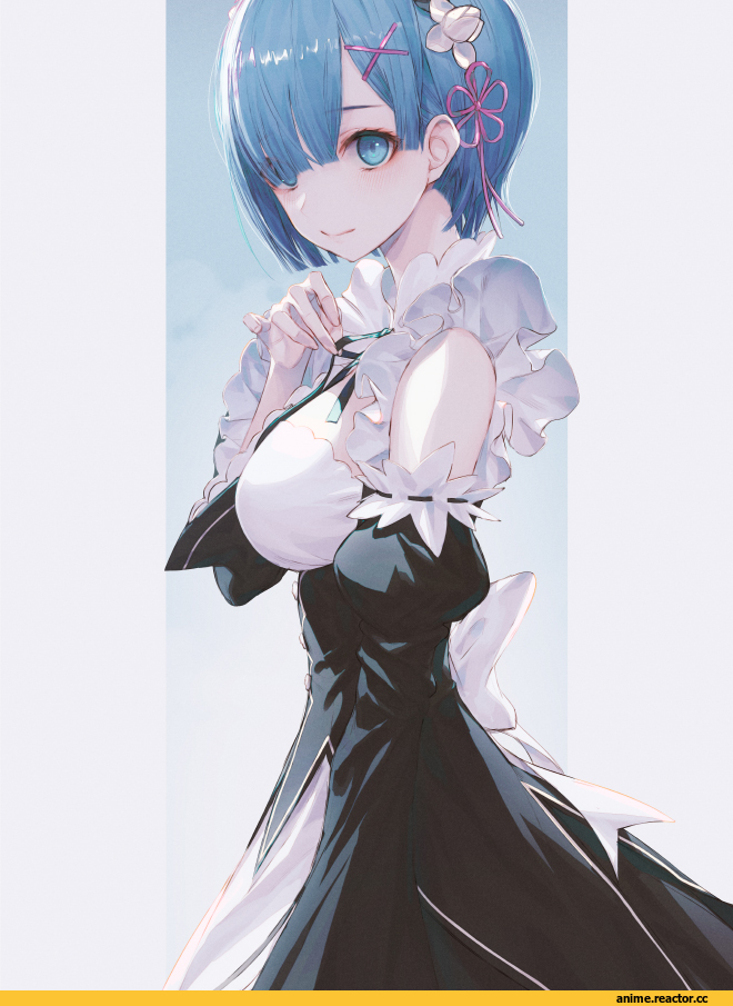 wanke, Rem (re zero), Re Zero Kara Hajimeru Isekai Seikatsu, Anime Art, artist, Anime