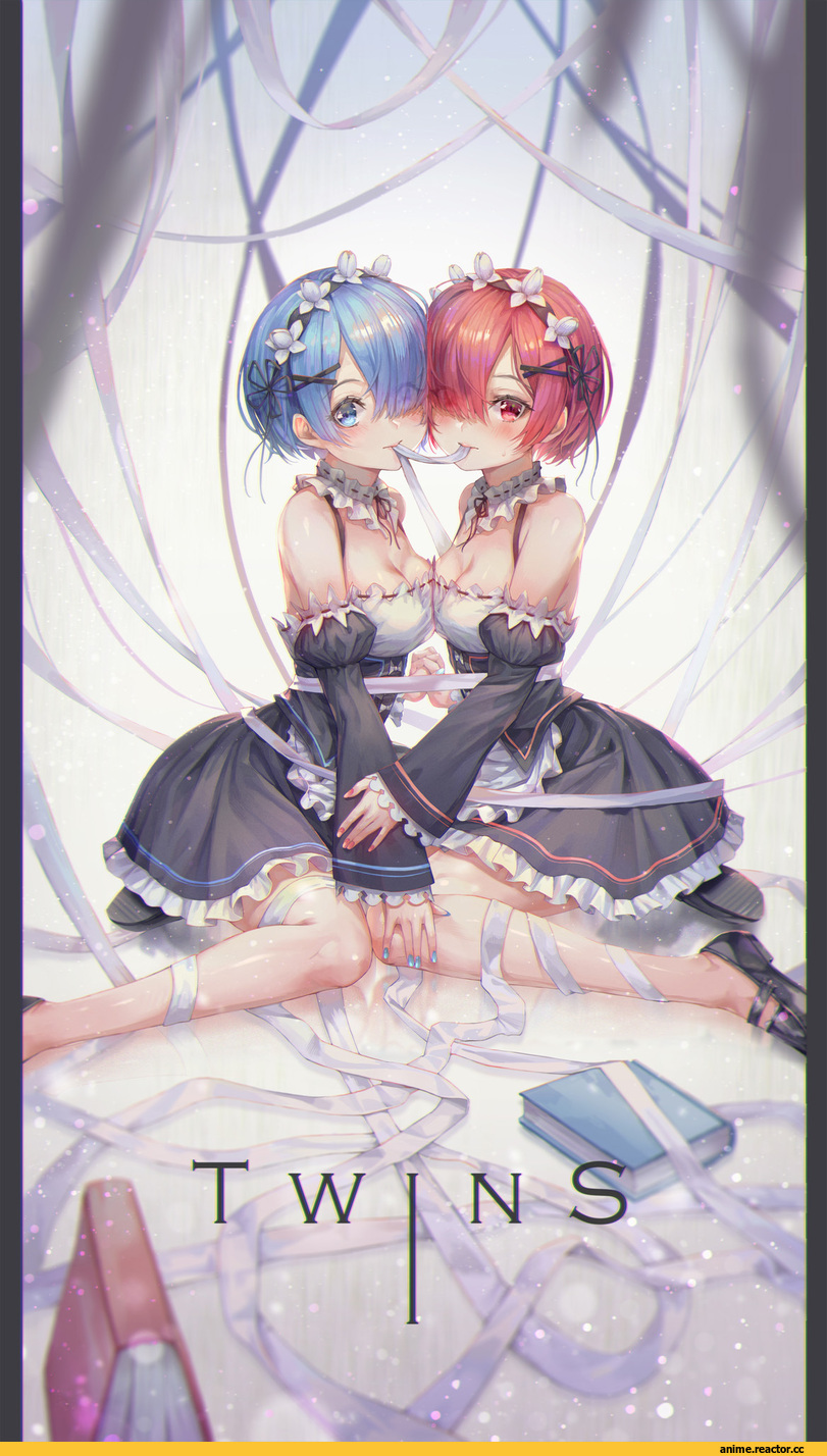 Re Zero Kara Hajimeru Isekai Seikatsu, Rem (re zero), Ram (Re Zero), ttutto, Anime