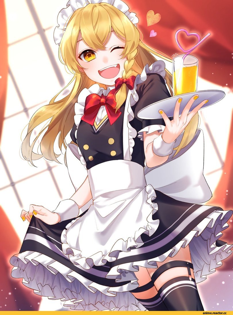 Touhou Project, Kirisame Marisa, jill 07km, Maid, Anime