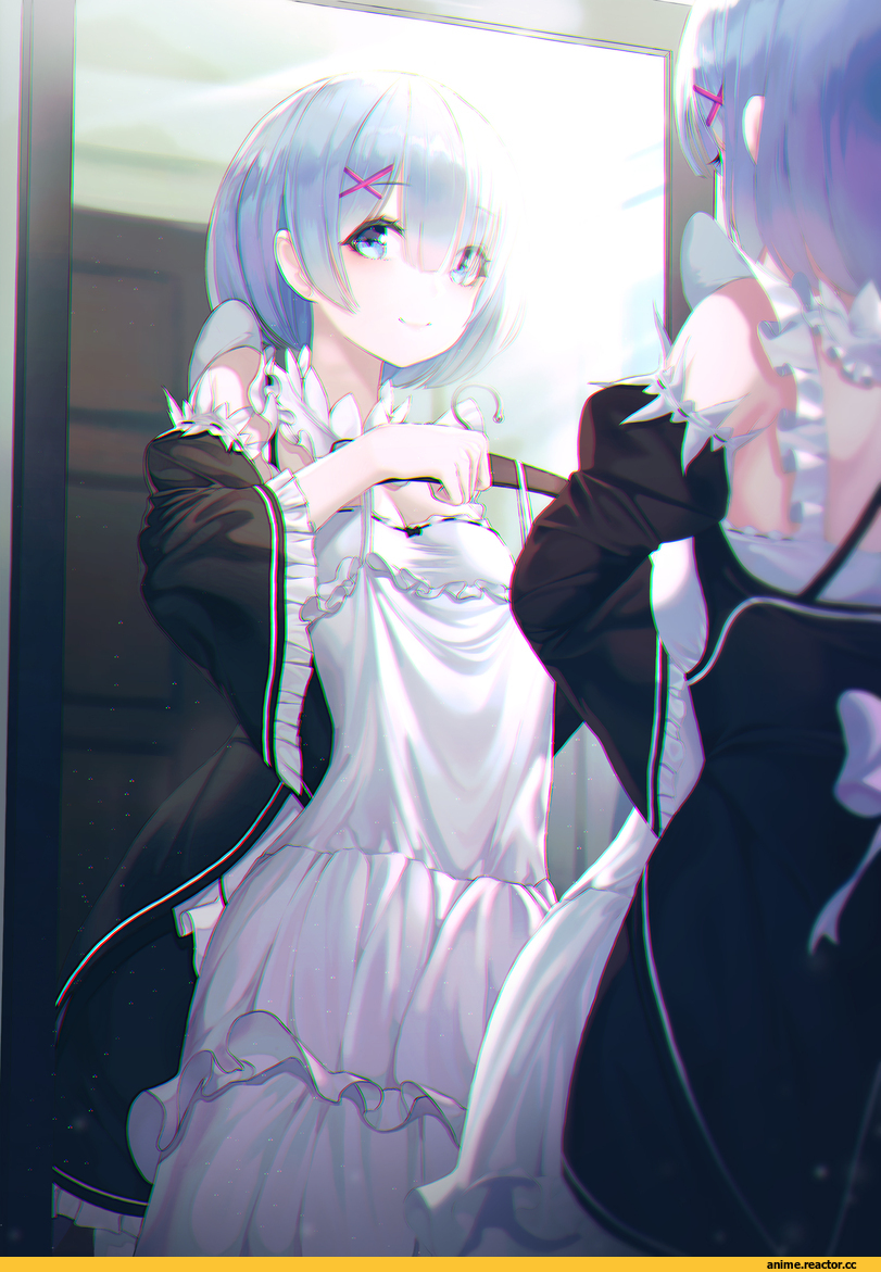 Re Zero Kara Hajimeru Isekai Seikatsu, Rem (re zero), worl a, Anime