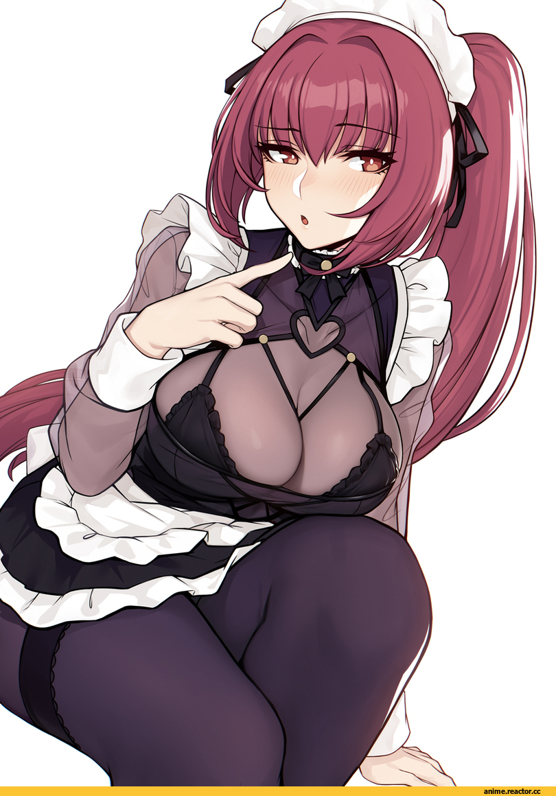 Evan Yang, artist, Anime Art, Kyonyuu, Anime Ero, Scathach (Fate/grand order), Fate/Grand Order, Fate (series), Maid, Anime