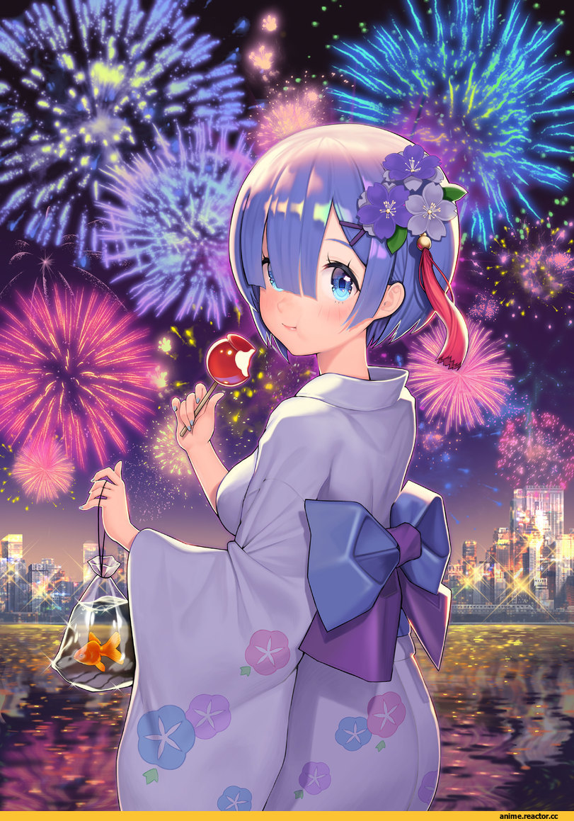 Rem (re zero), Re Zero Kara Hajimeru Isekai Seikatsu, hawah127, Anime