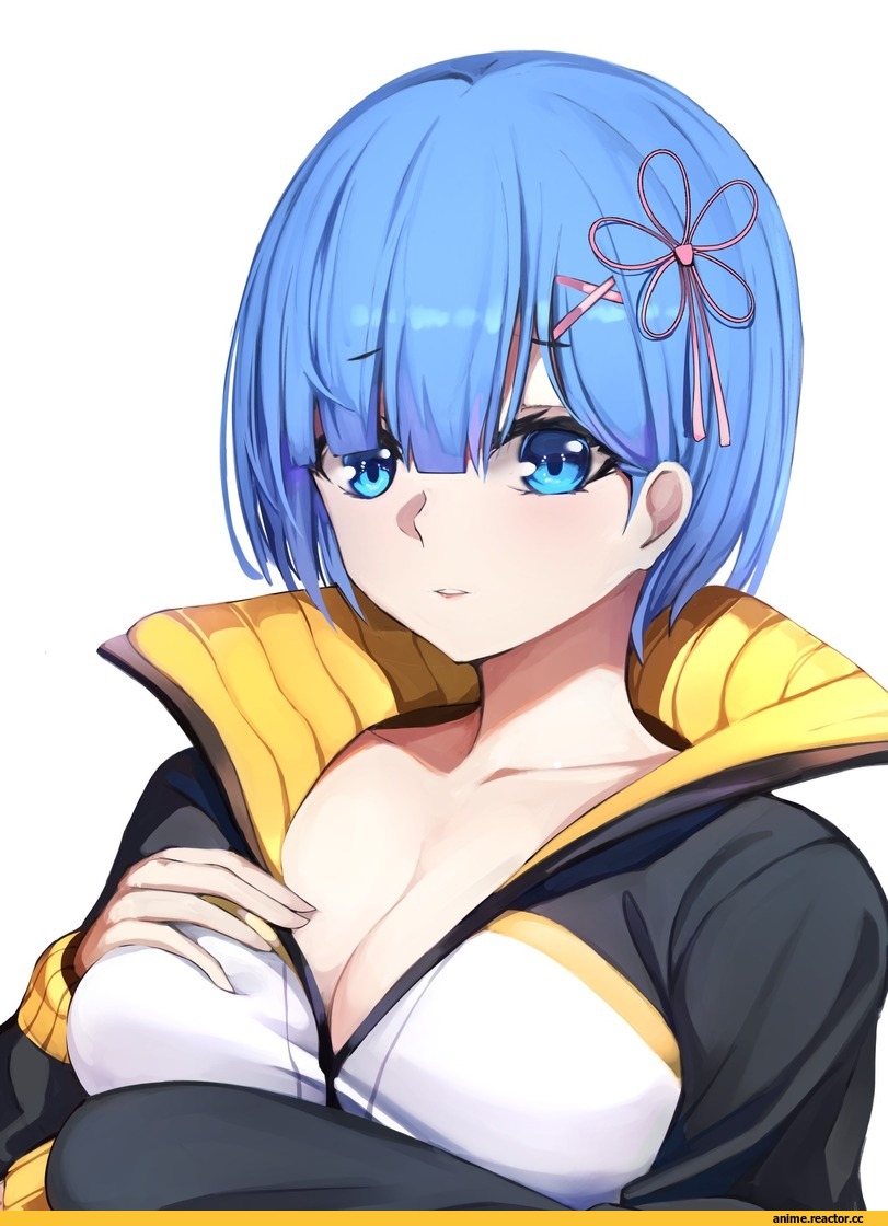 Rem (re zero), Re Zero Kara Hajimeru Isekai Seikatsu, Anime Ero, blacktheif, Anime