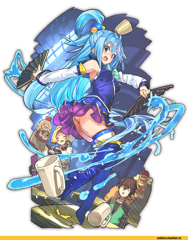 Aqua (KonoSuba), KonoSuba, Anime