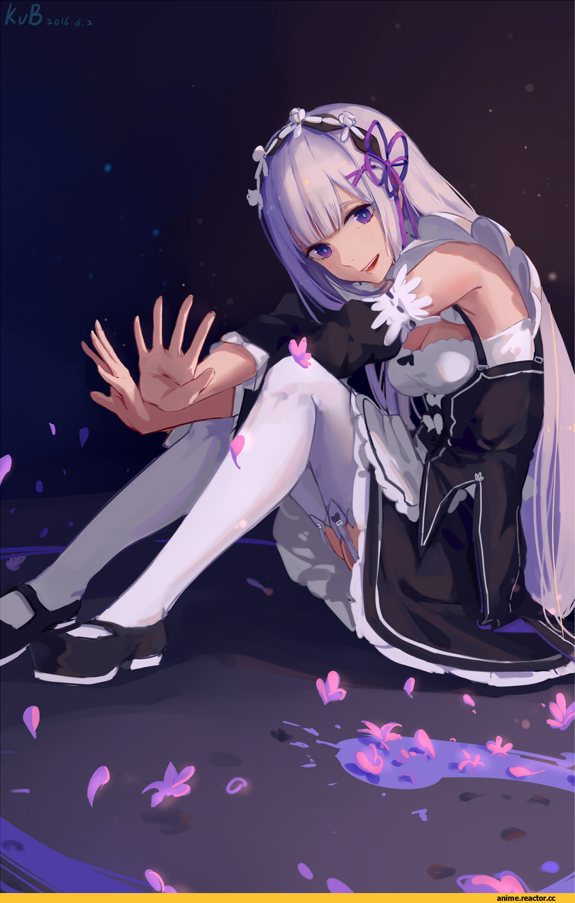 Emilia (re zero), Re Zero Kara Hajimeru Isekai Seikatsu, Anime