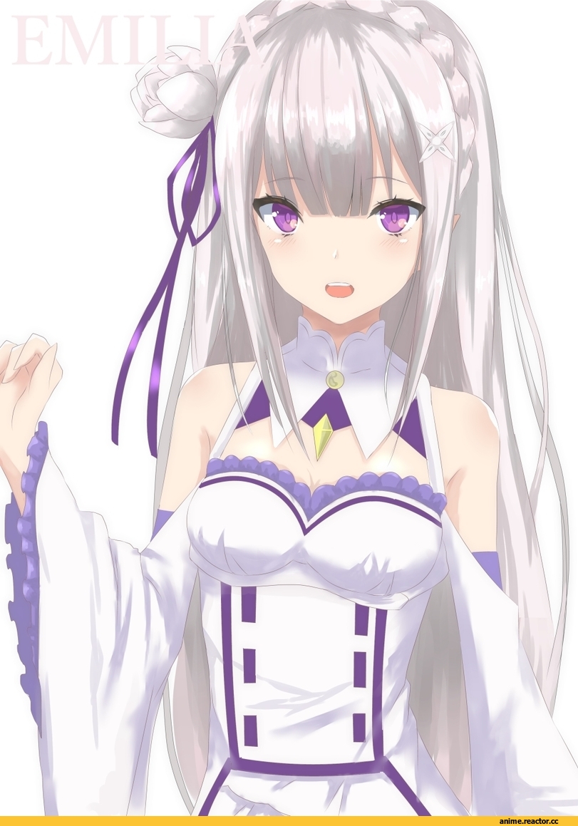 Emilia (re zero), Re Zero Kara Hajimeru Isekai Seikatsu, Anime