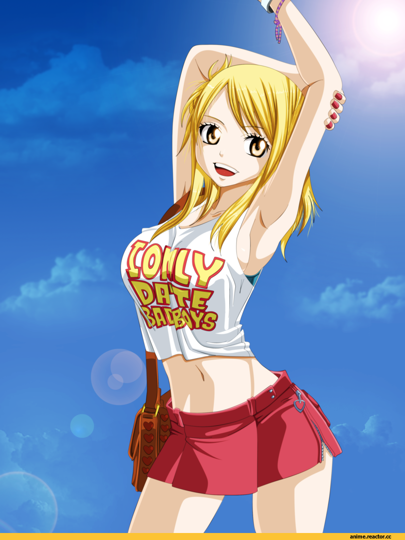 арт барышня, красивые картинки, Lucy Heartfilia, Fairy Tail, Anime