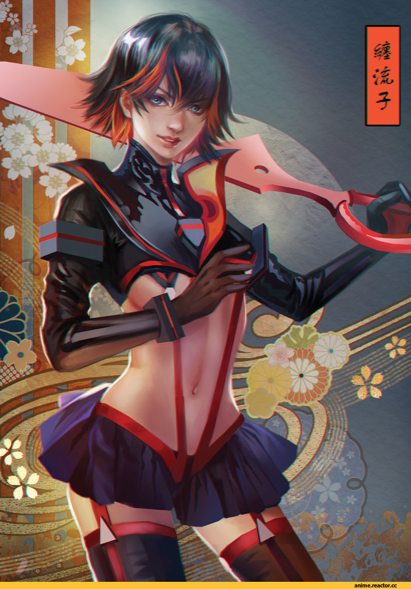 Kill la Kill, арт барышня, красивые картинки, Matoi Ryuuko, Anime