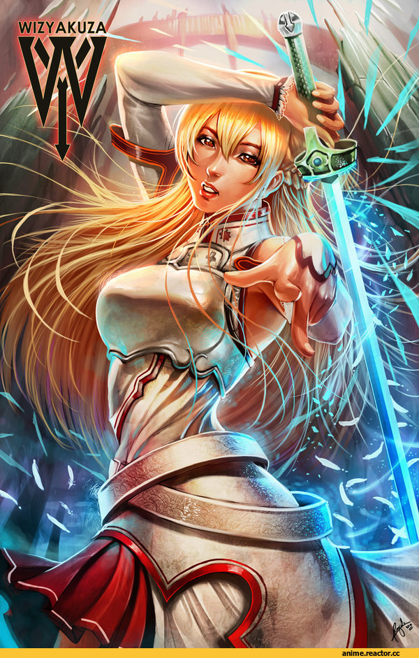art барышня, красивые картинки, Asuna, Sword Art Online, Anime