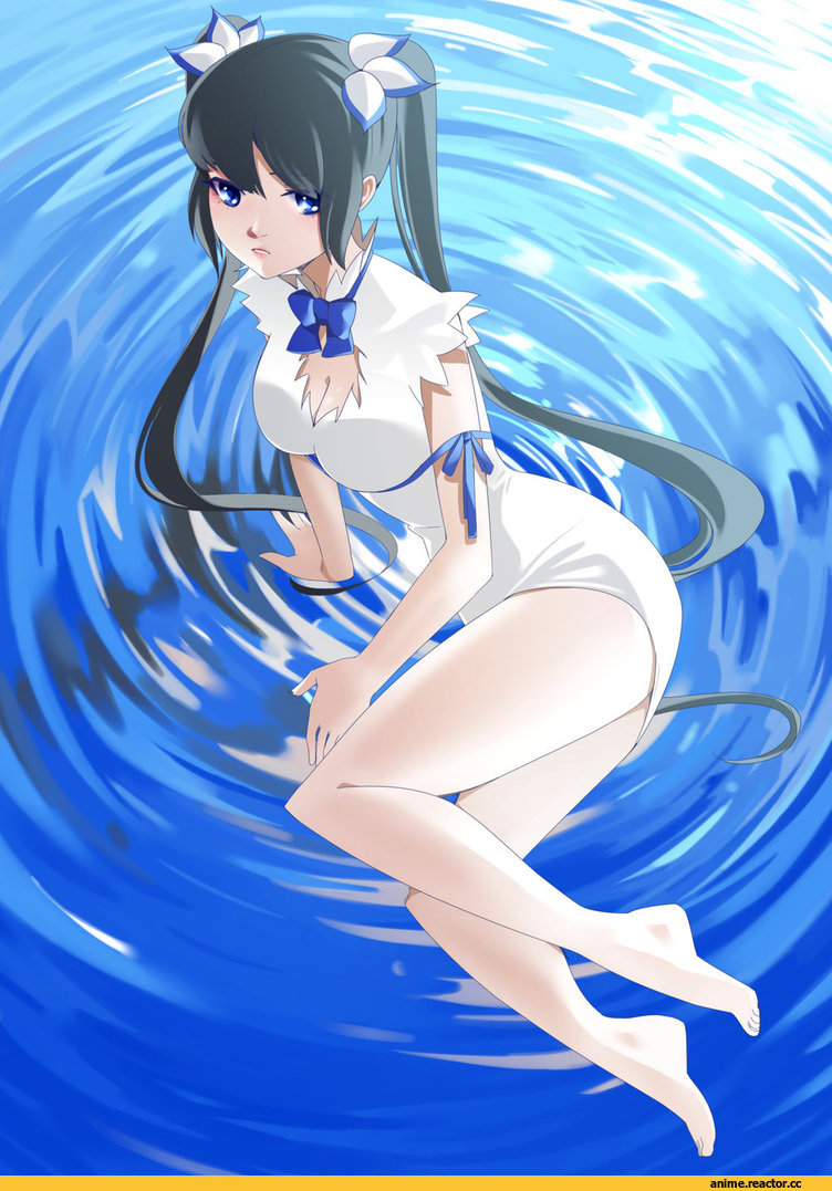 art, красивые картинки, art барышня, NSFW, Danmachi, Hestia (Danmachi), Anime