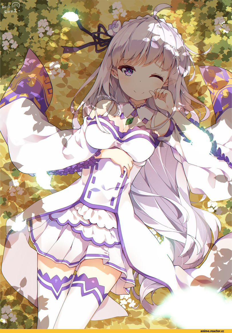 dango remi, Emilia (re zero), Re Zero Kara Hajimeru Isekai Seikatsu, Anime