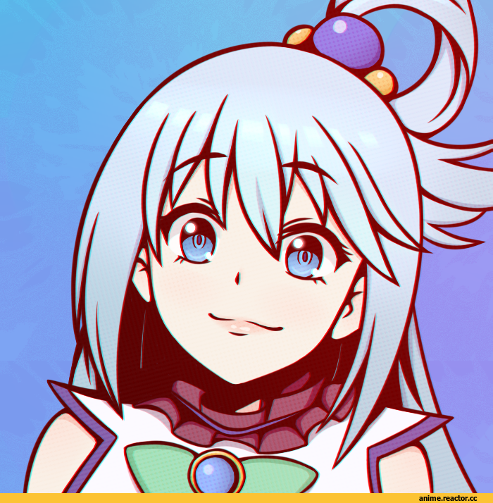 KonoSuba, Aqua (KonoSuba), FromDowntown, Anime