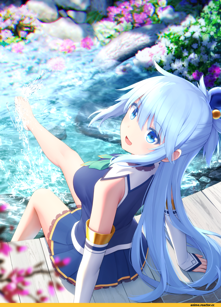 Aqua (KonoSuba), KonoSuba, Anime