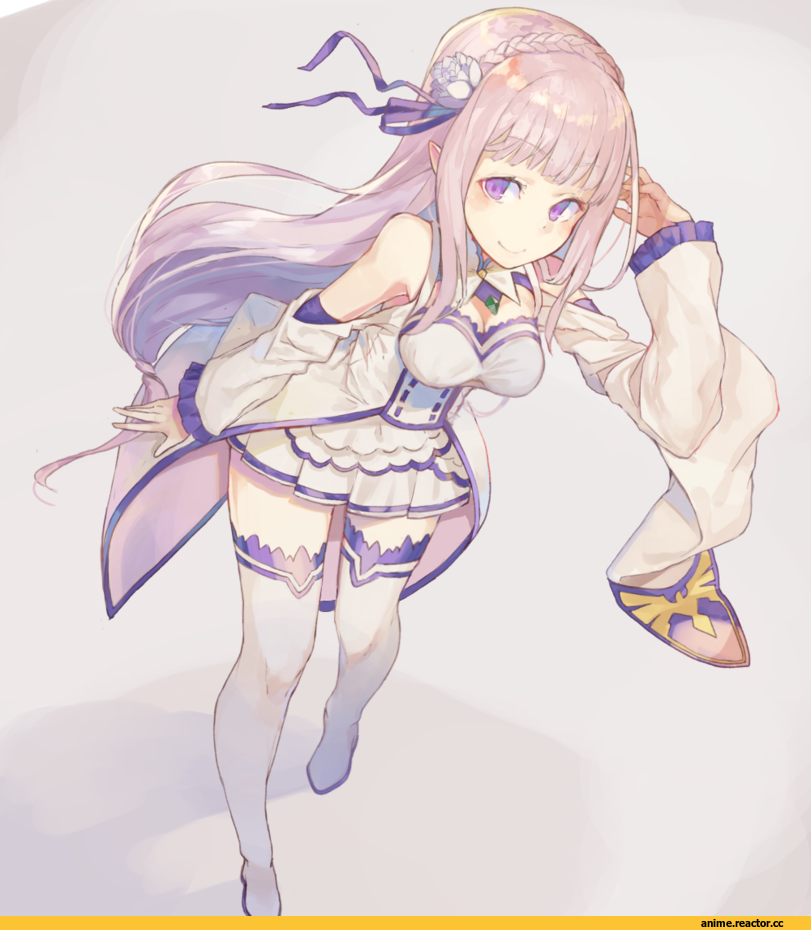 Re Zero Kara Hajimeru Isekai Seikatsu, Emilia (re zero), Anime