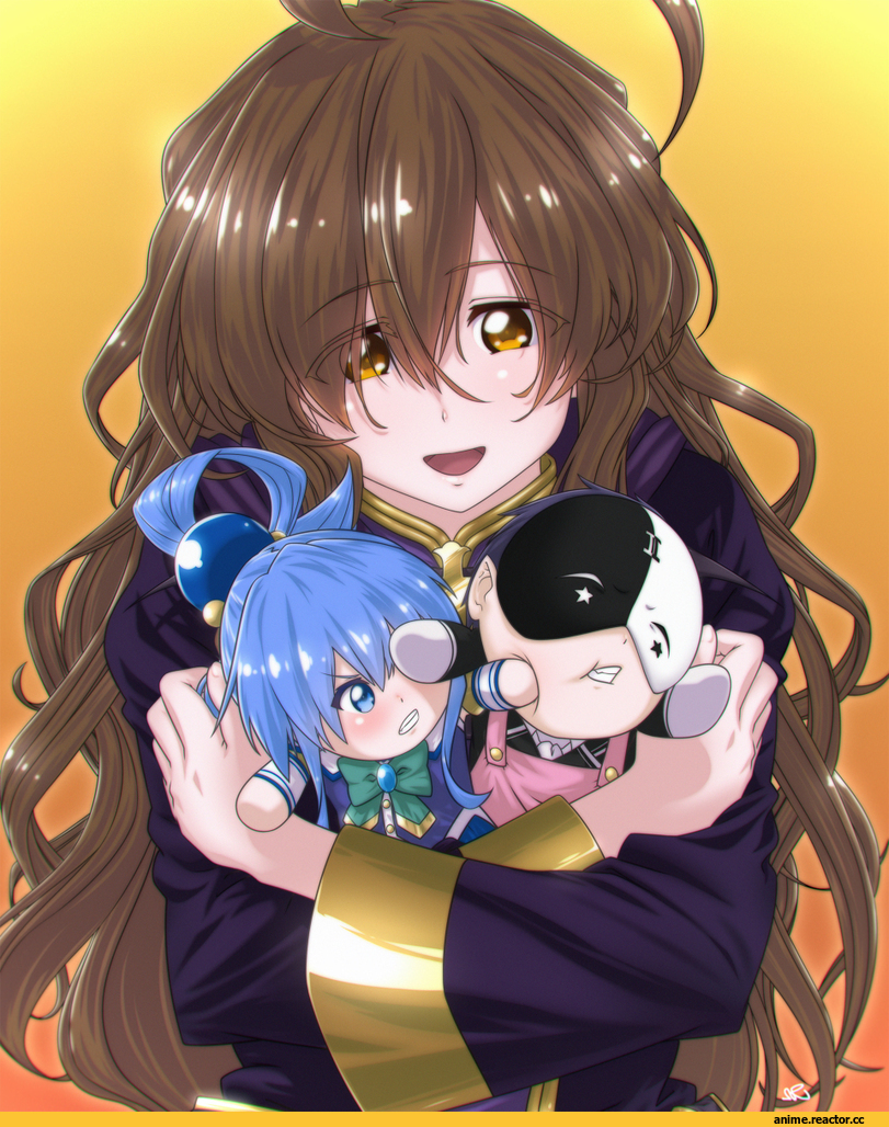 Anime Art, artist, KonoSuba, Wiz (KonoSuba), Aqua (KonoSuba), vanir, NK, Anime