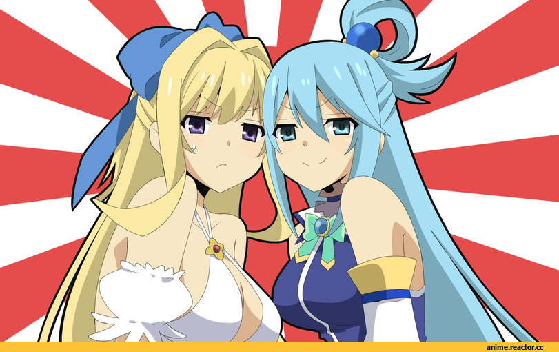 Shinchou Yuusha Kono Yuusha ga Ore Tueee Kuse ni Shinchou Sugiru, Listarte, Aqua (KonoSuba), KonoSuba, crossover, matsudora12, Anime