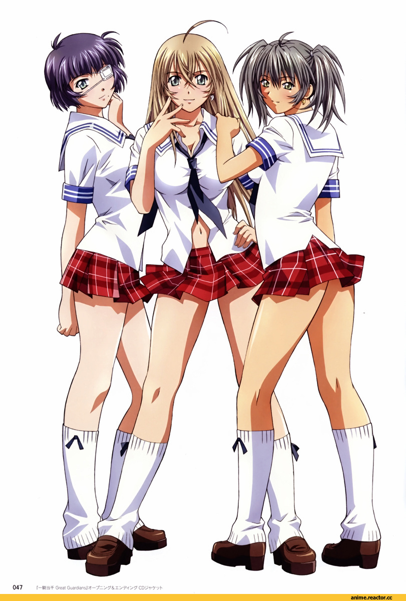 art, Ikkitousen, ryofu housen, ryomou shimei, sonsaku hakufu, песочница, Anime