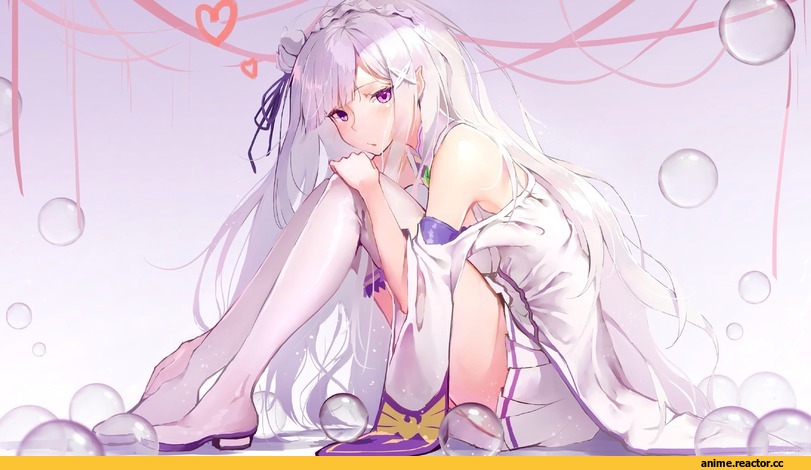 Emilia (re zero), Re Zero Kara Hajimeru Isekai Seikatsu, Anime Paint, Anime Art, kentia, Anime