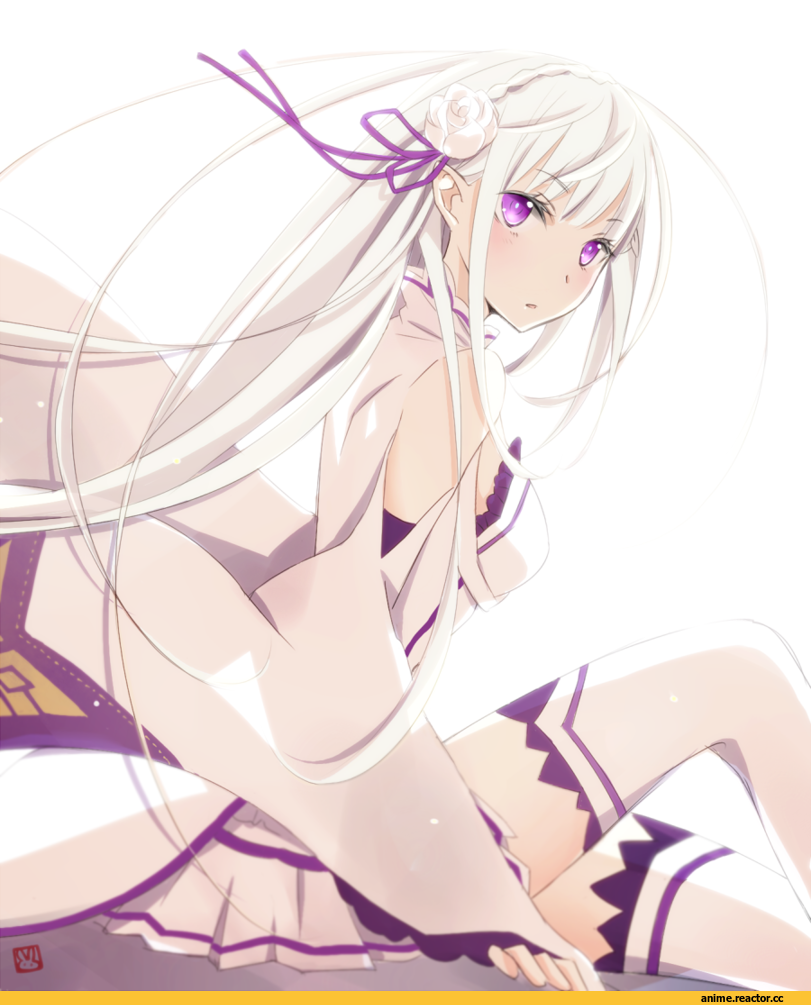 Emilia (re zero), Re Zero Kara Hajimeru Isekai Seikatsu, tsukimori usako, Anime