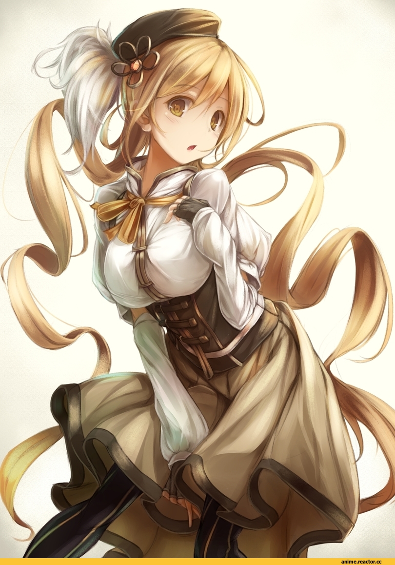 Tomoe Mami, art, Mahou Shoujo Madoka Magica, Anime