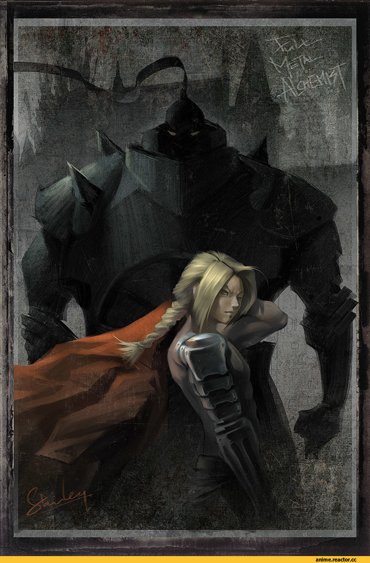 art, Fullmetal Alchemist, Alphonse Elric, Edward Elric, Anime