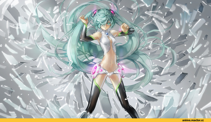 Vocaloid, art, красивые картинки, Anime Art, высокое разрешение, Hatsune Miku Append, Anime