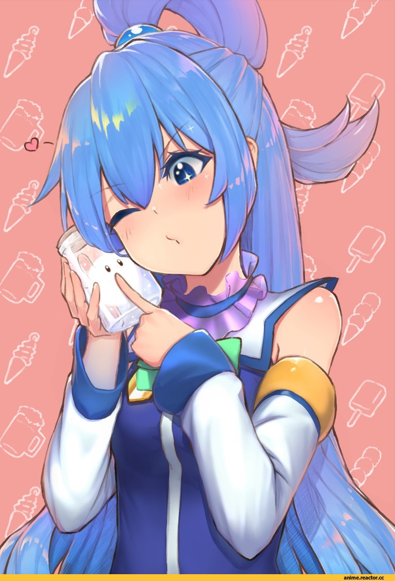 Anime Art, artist, Aqua (KonoSuba), KonoSuba, tihoro1609, Anime