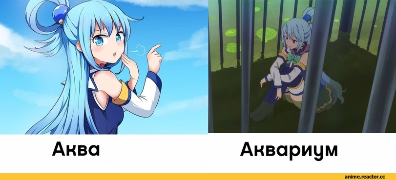 Aqua (KonoSuba), KonoSuba, Anime