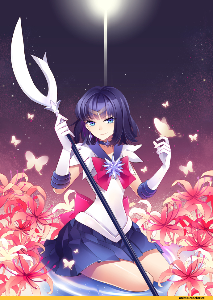 Anime Art, art, красивые картинки, sailor moon, Sailor Saturn, Anime