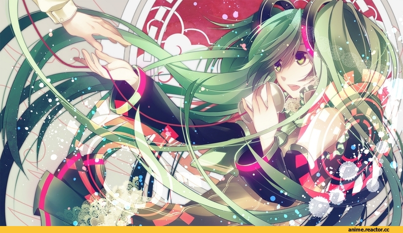 Hatsune Miku, Vocaloid, art, красивые картинки, удалённое, Anime
