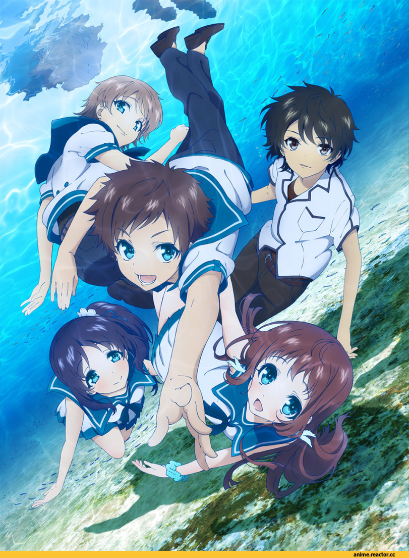 nagi no asukara, Anime Art, art, красивые картинки, Anime