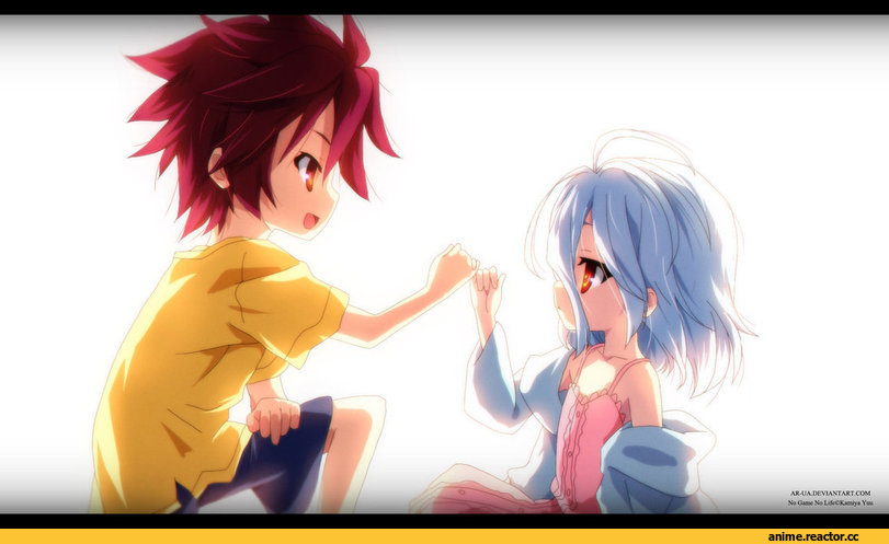 No Game No Life, Shiro (NGNL), Sora (NGNL), Anime