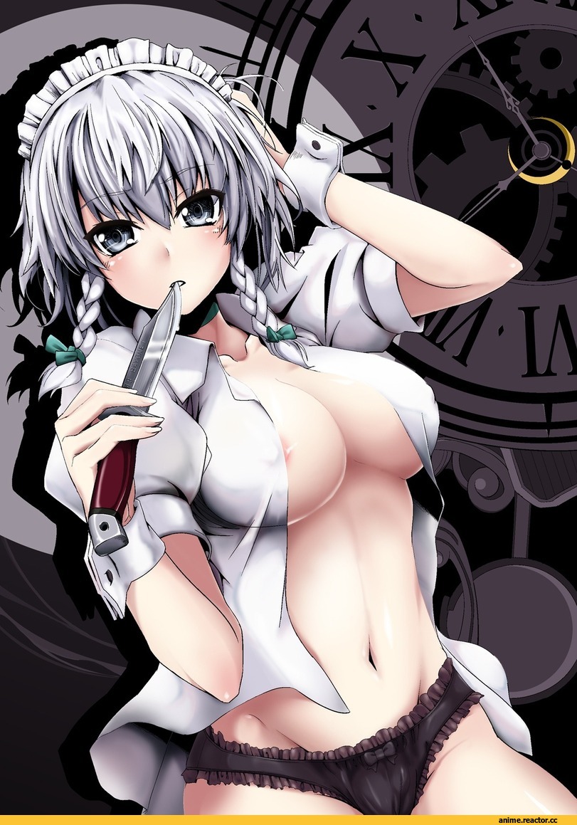 Izayoi Sakuya, Touhou Project, Anime Ero Pantsu, Anime Ero, Anime Ero Oppai, Anime